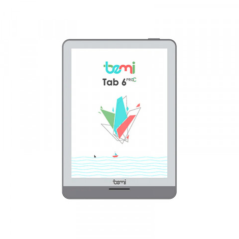 Електронна книга (рідер) з кольоровим сенсорним екраном  Bemi Cognita Tab 6 ProC - Grey